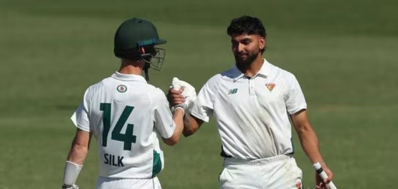 Delhi-Born Cricketer Hits Historic Shield Ton